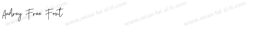 Audrey Free Font字体转换